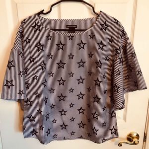Women’s Flouncy Sleeve Blouse
